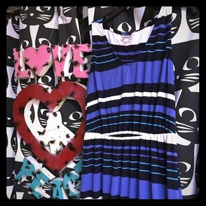 *5 for $25* EUC Merona stripped dress sz XL